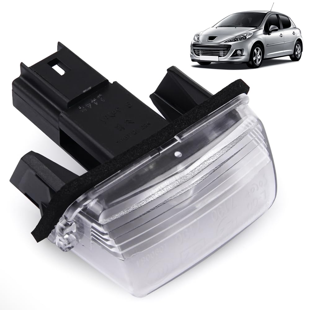 ROBUST Kennzeichenleuchte Nummernschildleuchte für Citroen Berlingo C3 Mk1 Mk2 DS4 Jumpy Saxo XSara Peugeot 206 207 306 307 308 406 407 5008 Expert Partner Traveller 6340 A3 6340.A3 6340A3 ROBUST Kennzeichenleuchte Nummernschildleuchte für Citroen Berlingo C3 Mk1 Mk2 DS4 Jumpy Saxo XSara Peugeot 206 207 306 307 308 406 407 5008 Expert Partner Traveller 6340 A3 6340.A3 6340A3 von ROBUST CAR PARTS