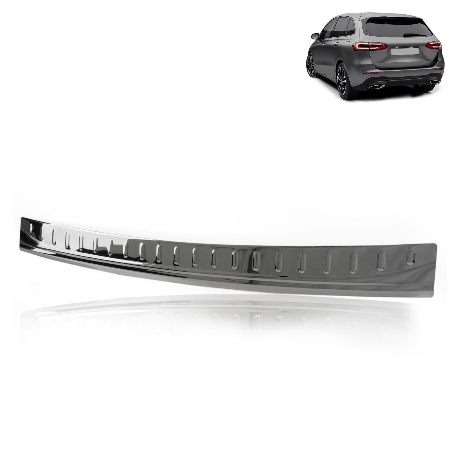 ROBUST Ladekantenschutz Edelstahl Glanz Chrom für Mercedes-Benz B Klasse W247 2018-2023 ROBUST Ladekantenschutz Edelstahl Glanz Chrom für Mercedes-Benz B Klasse W247 2018-2023 von ROBUST CAR PARTS