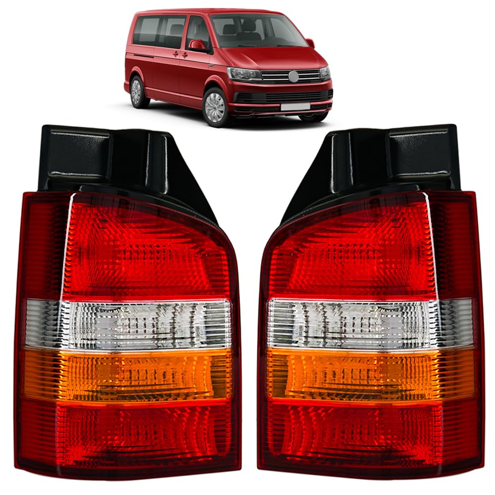 ROBUST Rückleuchte Rücklicht Links + Rechts für Volkswagen Transporter T5 7H0945095 7H0945095A 7H0945095D 7H0945095J 7H0945095G 7E0945096 2003-2015 ROBUST Rückleuchte Rücklicht Links + Rechts für Volkswagen Transporter T5 7H0945095 7H0945095A 7H0945095D 7H0945095J 7H0945095G 7E0945096 2003-2015 von ROBUST CAR PARTS