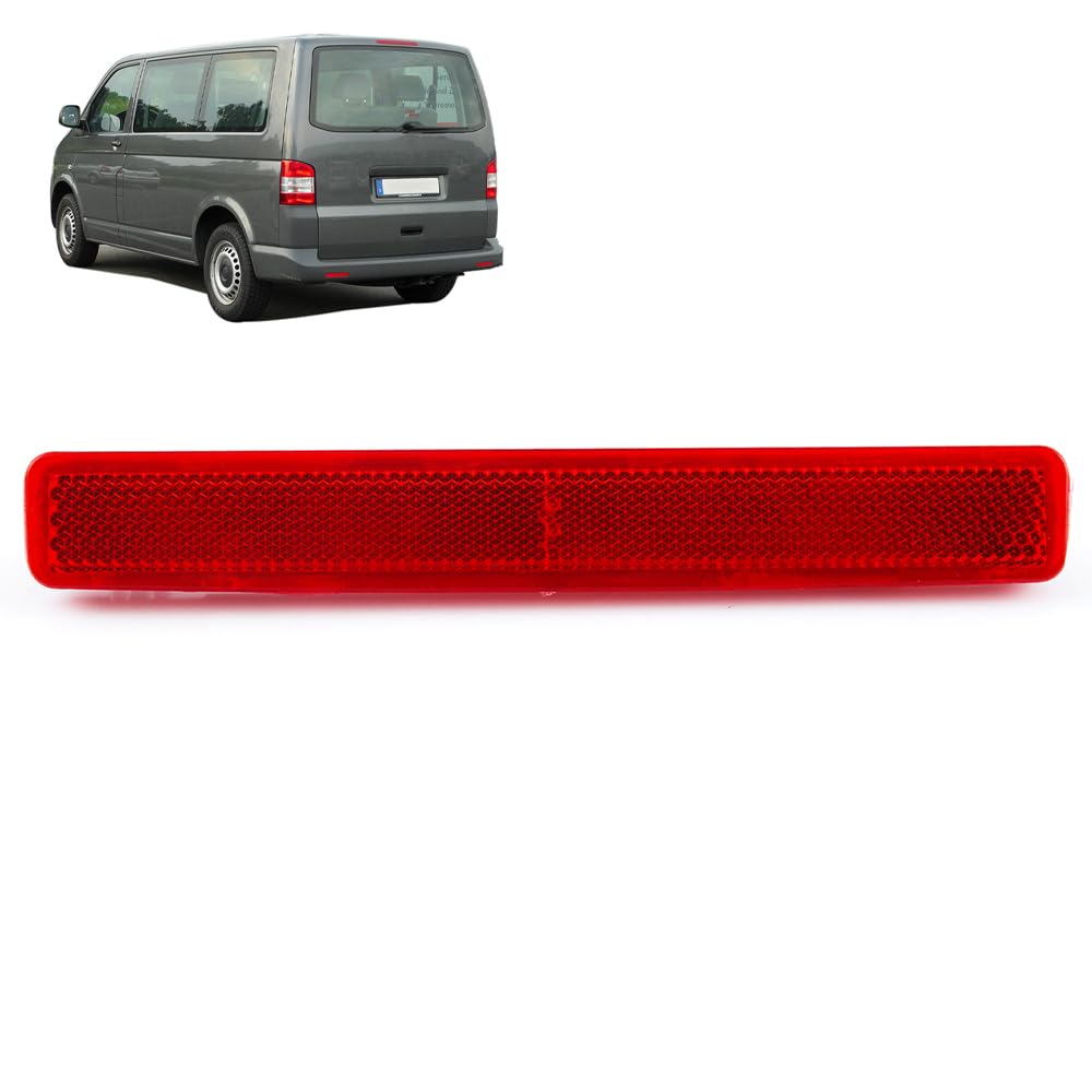 ROBUST Rückstrahler Rückleuchte Rot Links Hinten für Volkswagen Transporter T5 Multivan V 7E0945105 2003-2015 ROBUST Rückstrahler Rückleuchte Rot Links Hinten für Volkswagen Transporter T5 Multivan V 7E0945105 2003-2015 von ROBUST CAR PARTS
