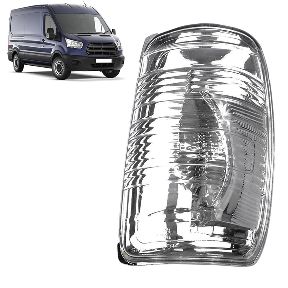 ROBUST Spiegelblinker Aussenspiegel Weiss Rechts für Ford Transit Mk8 BK3113B382AA 1823998 BK3113B382AB 2014-2018 von ROBUST CAR PARTS