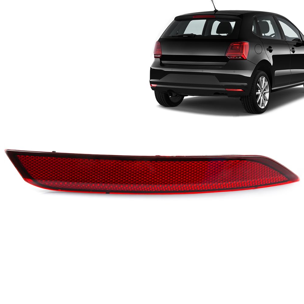 ROBUST Stossstange Rückstrahler Reflektor Rechts für Volkswagen Polo Hatcback 6C0945106B 6C0-945-106B 2014-2017 ROBUST Stossstange Rückstrahler Reflektor Rechts für Volkswagen Polo Hatcback 6C0945106B 6C0-945-106B 2014-2017 von ROBUST CAR PARTS