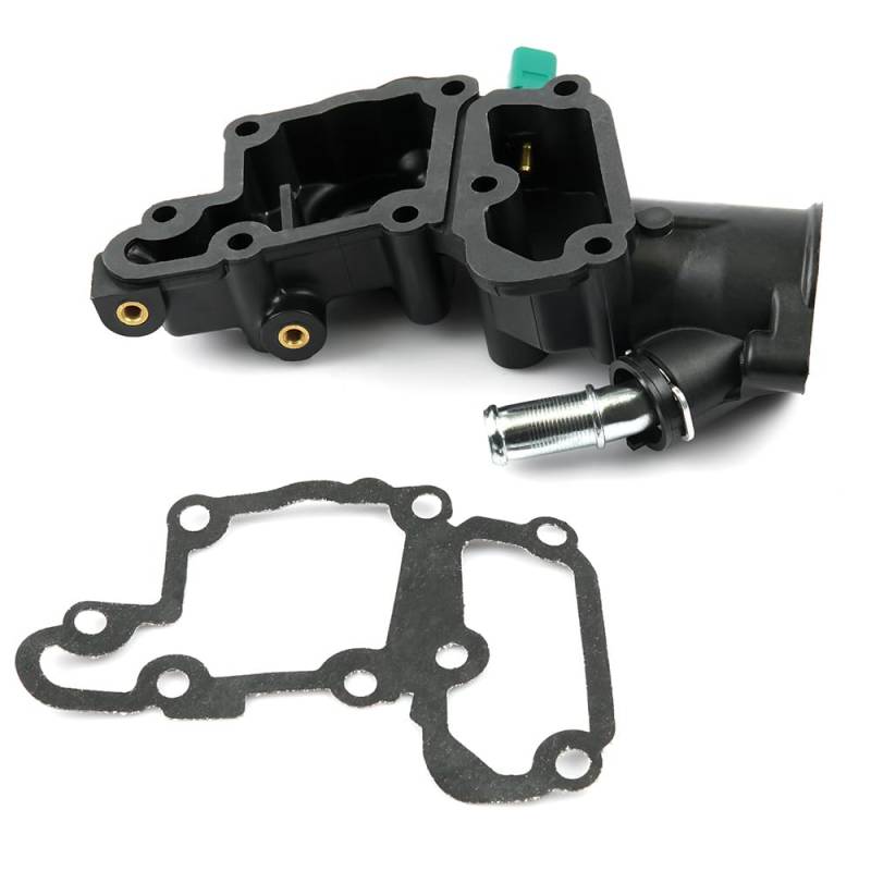 ROBUST Thermostatgehäuse Mit Sensor für Citroen Berlingo C2 C3 Nemo Fiat Fiorino Peugeot 206 307 Bipper Partner 1336Y8 1336.P9 1336P9 9654775080 von ROBUST CAR PARTS