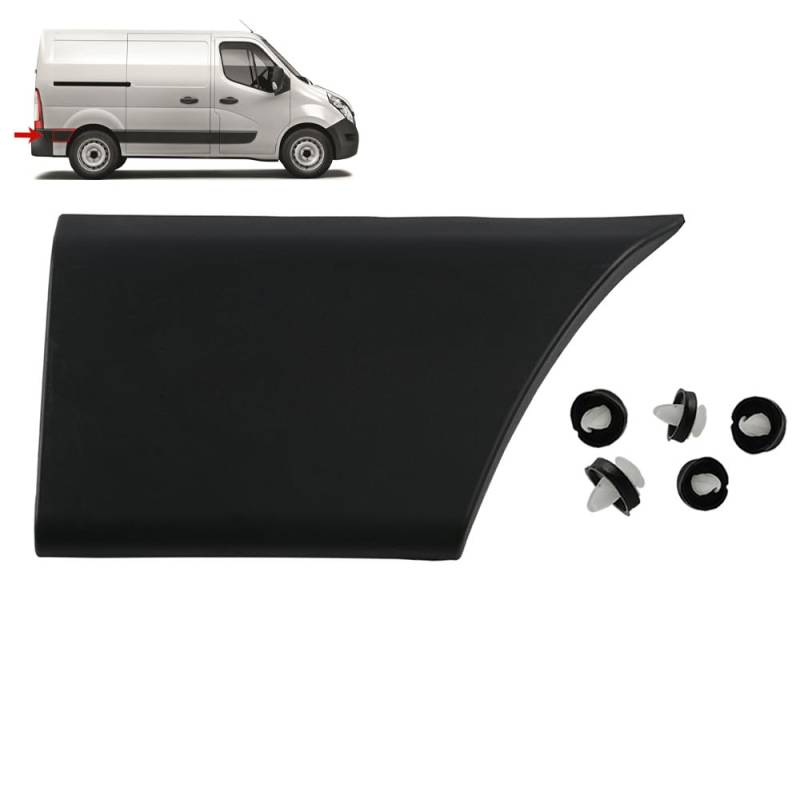 ROBUST Türleiste Seitenleiste Hinten Rechts für Opel Movano Mk2 Nissan Interstar X70 Nissan Nv400 Renault Master Mk3 768F30005R 2010-2016 von ROBUST CAR PARTS