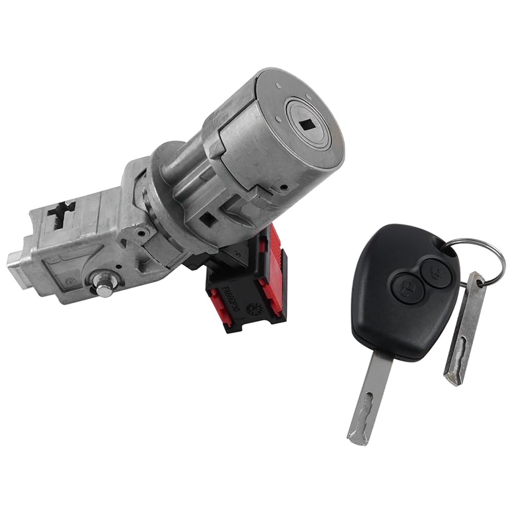 ROBUST Zündschloss Schalter Schlüssel für Renault Trafic Master Kangoo Clio Fluence Modus Dacia Duster Sandero Nissan NV300 NV400 7701208408 8200214168 ROBUST Zündschloss Schalter Schlüssel für Renault Trafic Master Kangoo Clio Fluence Modus Dacia Duster Sandero Nissan NV300 NV400 7701208408 8200214168 von ROBUST CAR PARTS