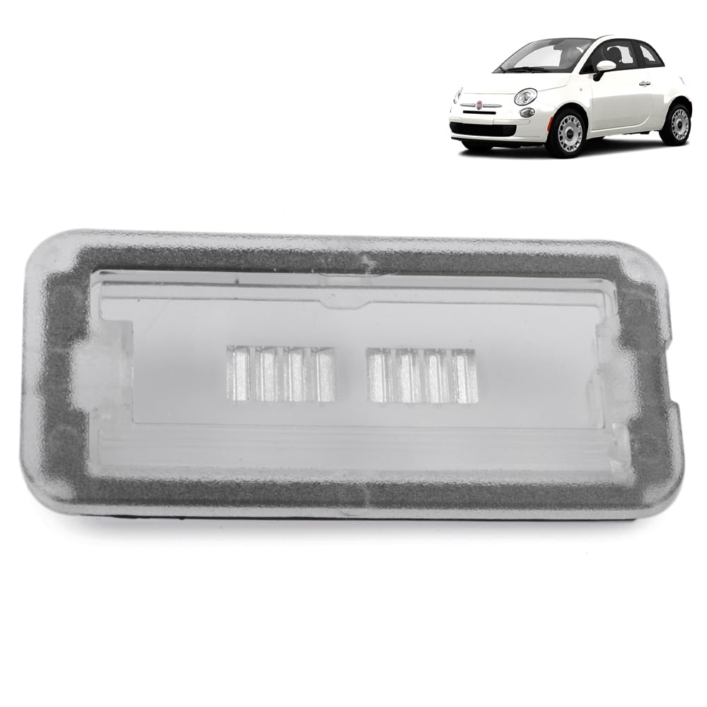 Robuste Abdeckung für hintere Kennzeichenbeleuchtung für Fiat 500 2007–2022 Abarth 500 2007–2022 51800482 Robuste Abdeckung für hintere Kennzeichenbeleuchtung für Fiat 500 2007–2022 Abarth 500 2007–2022 51800482 von ROBUST CAR PARTS