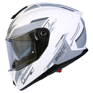 Rocc 860 Integralhelm Matt Weiss Grau ROCC von ROCC