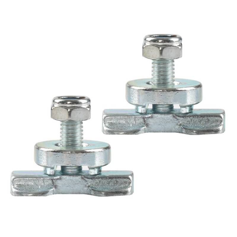 Schraubfitting Airlineschiene 2er Set 10x40 Schraubaufnahme Zurrschiene Fitting von ROCK FOXX. COM