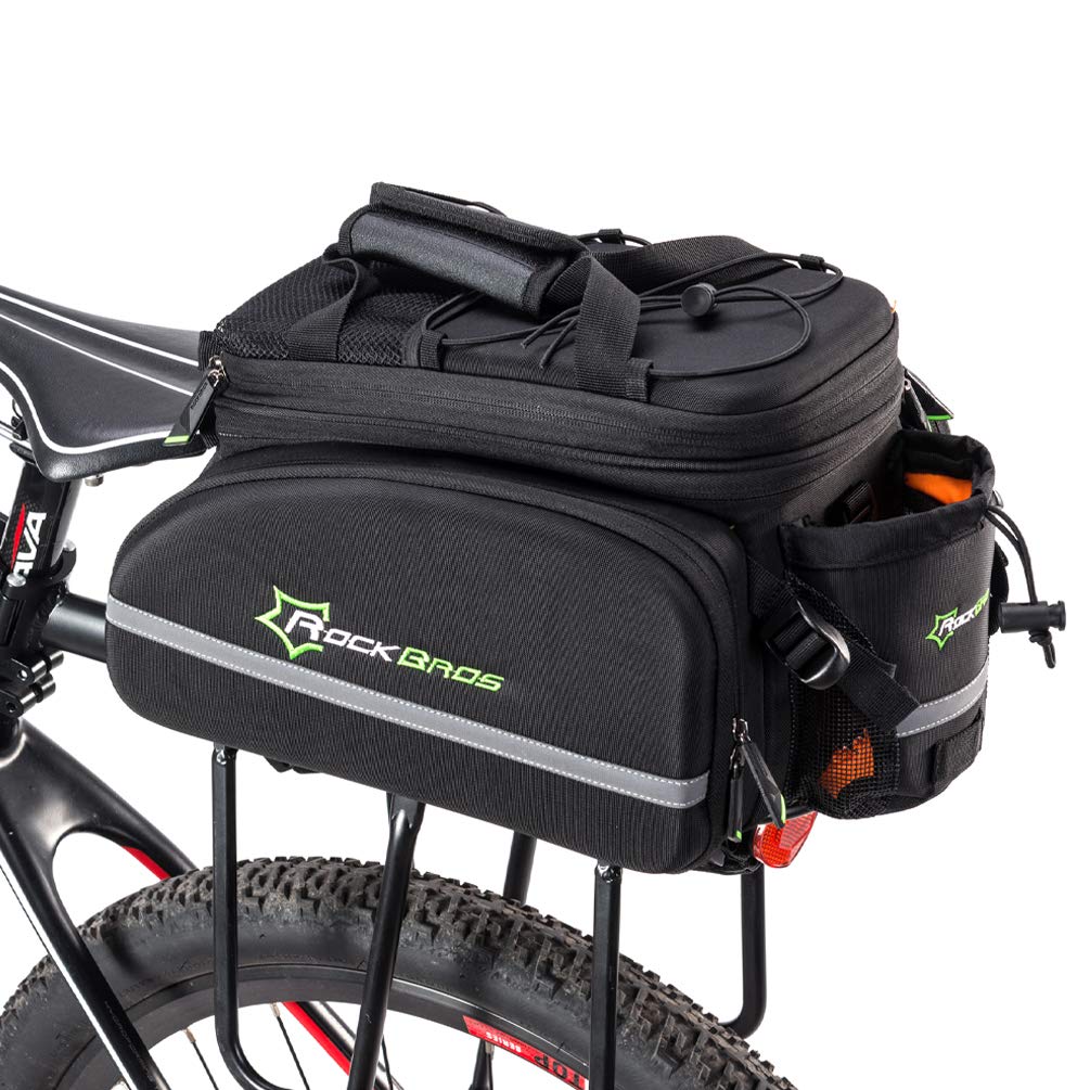 ROCKBROS Fahrrad Gepäckträgertasche wasserdichte Fahrradtasche für Gepäckträger mit Regenschutz 17-35L Transporttasche mit Schultergurt und Tragegriff ROCKBROS Fahrrad Gepäckträgertasche wasserdichte Fahrradtasche für Gepäckträger mit Regenschutz 17-35L Transporttasche mit Schultergurt und Tragegriff von ROCKBROS