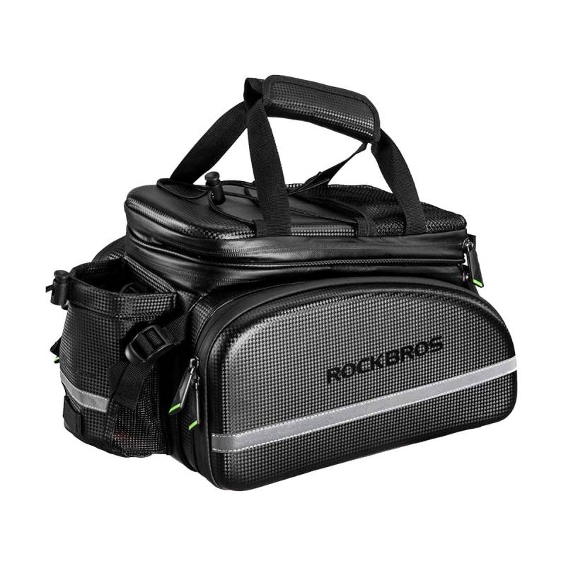 ROCKBROS Fahrrad Hinter Gepäckträgertasche 10-35L Kameratasche Praktisch Wasserdicht Fahrradgepäckträgertasche Transporttasche Fahrradtasche von ROCKBROS