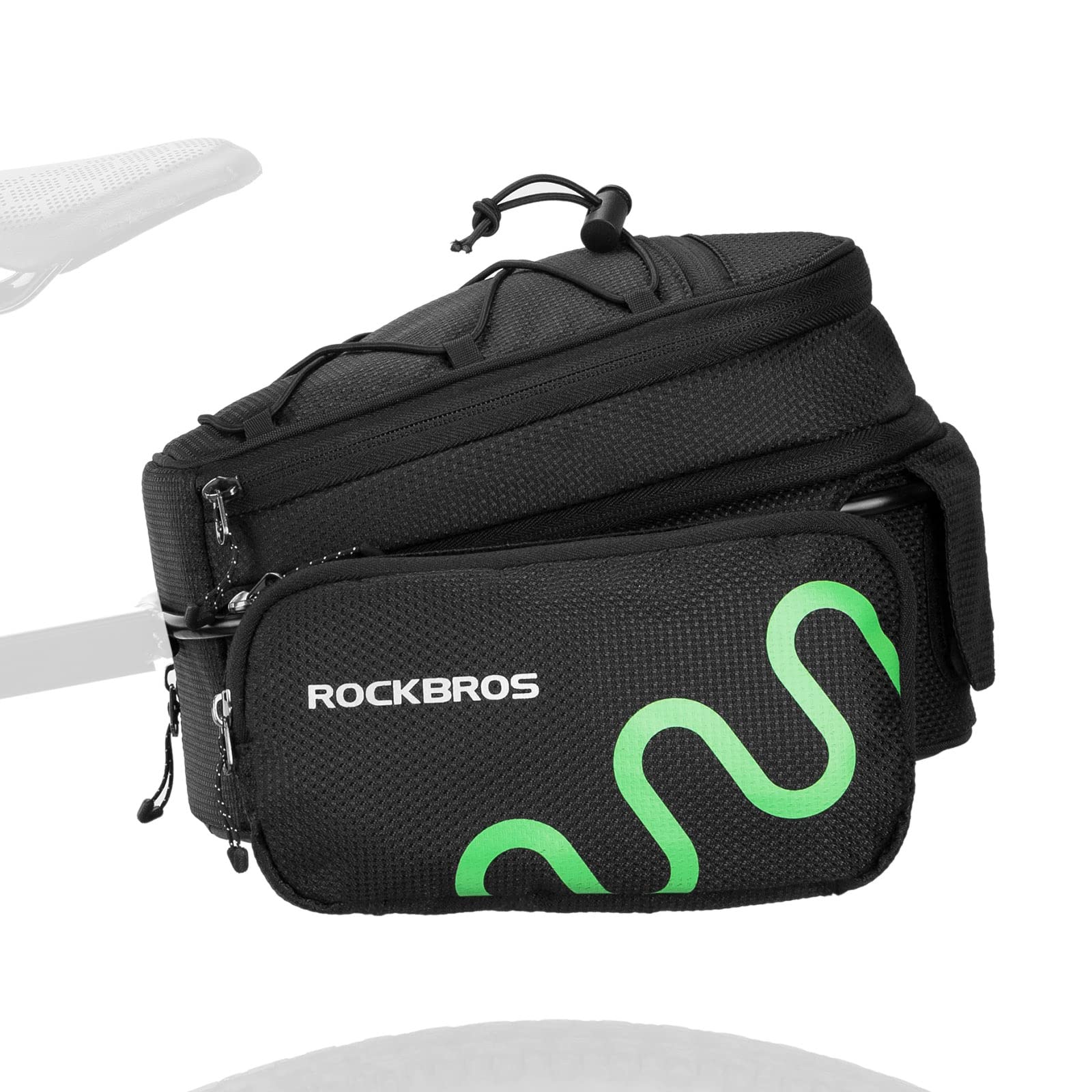 ROCKBROS Gepäckträgertasche für Fahrrad 6-8L Fahrradtasche Mit Halterung Regenschutz Reflektierend Schnell Abnehmbare Schwarz ROCKBROS Gepäckträgertasche für Fahrrad 6-8L Fahrradtasche Mit Halterung Regenschutz Reflektierend Schnell Abnehmbare Schwarz von ROCKBROS