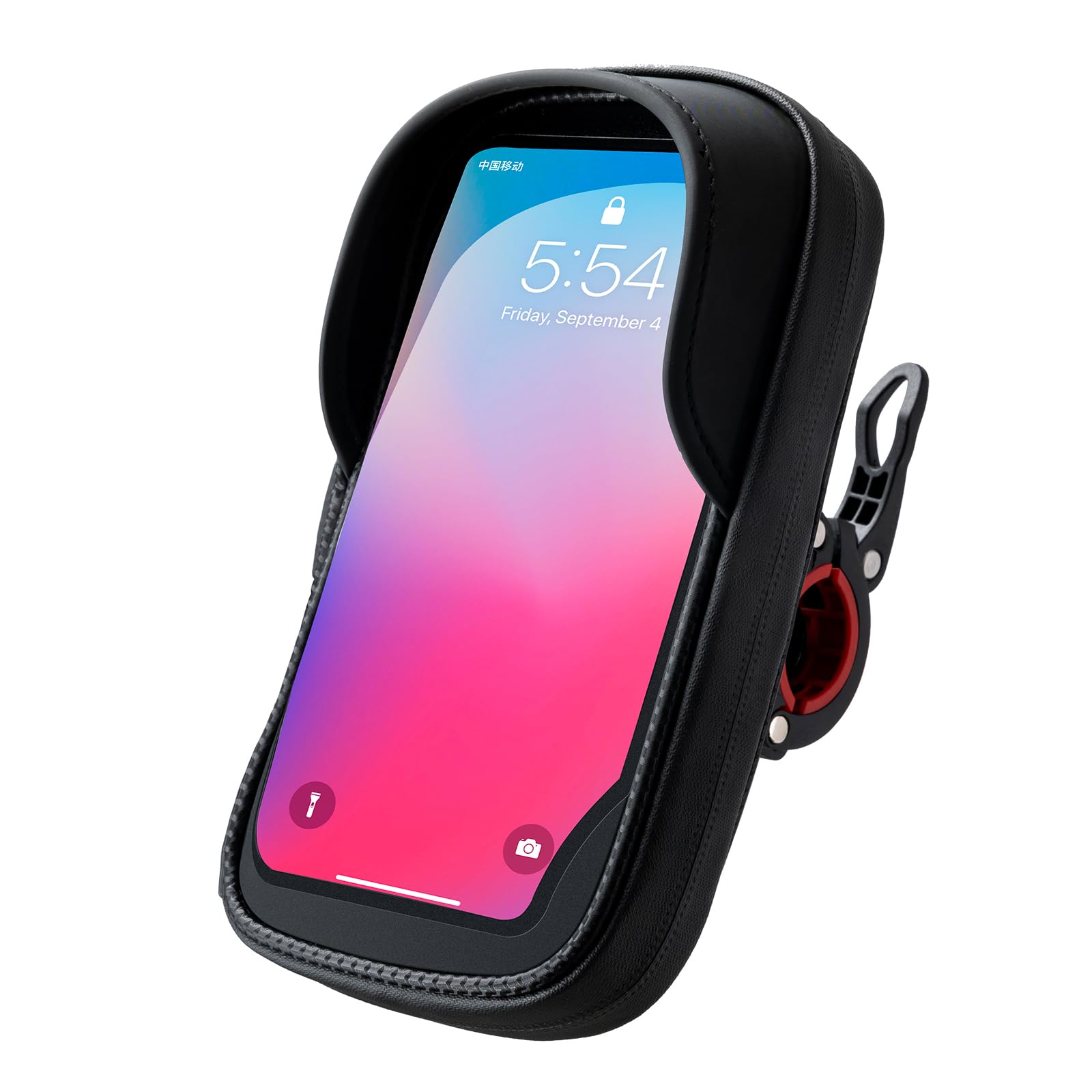 ROCKBROS Handyhalterung Fahrrad Wasserdicht Fahrradtasche Lenker 360° Drehbare Fahrrad Lenkertasche für 6.7 Zoll Smartphone Motorrad Handyhalter von ROCKBROS