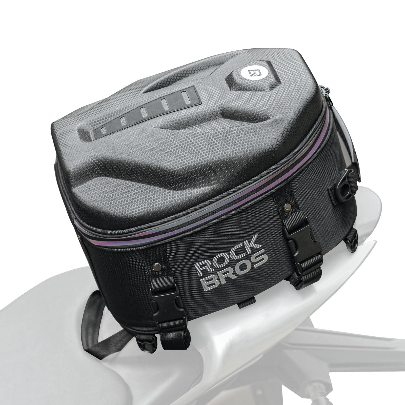 ROCKBROS Motorrad Hecktasche 12,5L für Rücksitz, PU Motorradtasche Gepäcktasche Satteltasche Rucksack Helmkoffer für die Meisten Motorräder ROCKBROS Motorrad Hecktasche 12,5L für Rücksitz, PU Motorradtasche Gepäcktasche Satteltasche Rucksack Helmkoffer für die Meisten Motorräder von ROCKBROS