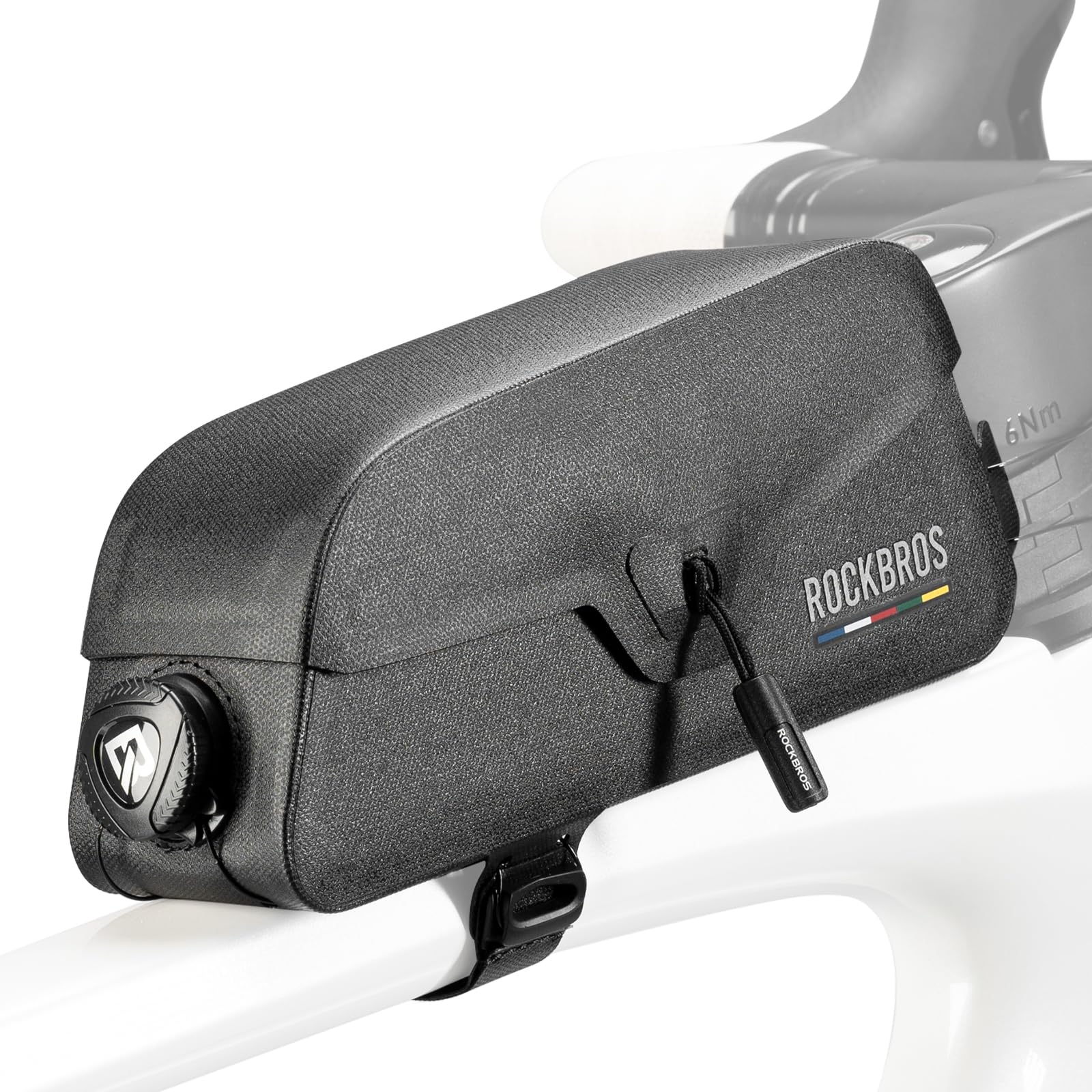 ROCKBROS Road to Sky Fahrrad Oberrohrtasche 100% Wasserdicht Magnetische Rahmentasche Fahrradtasche mit Magnetischem Deckel für Rennrad MTB 0,6L ROCKBROS Road to Sky Fahrrad Oberrohrtasche 100% Wasserdicht Magnetische Rahmentasche Fahrradtasche mit Magnetischem Deckel für Rennrad MTB 0,6L von ROCKBROS