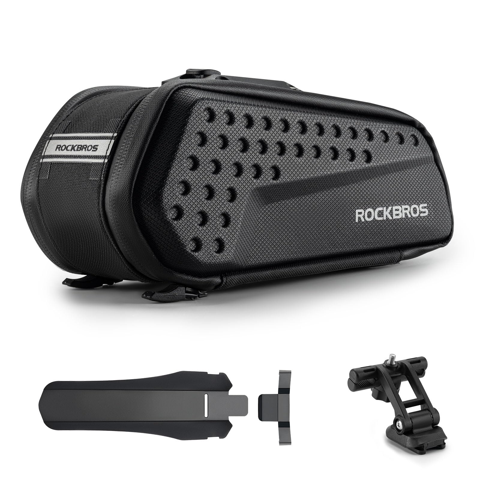ROCKBROS Satteltasche Fahrrad Satteltaschen mit Schutzblech für Rennräder und Mountainbikes Elektrofahrrad Wasserabweisend Radsportzubehör 1,3L ROCKBROS Satteltasche Fahrrad Satteltaschen mit Schutzblech für Rennräder und Mountainbikes Elektrofahrrad Wasserabweisend Radsportzubehör 1,3L von ROCKBROS