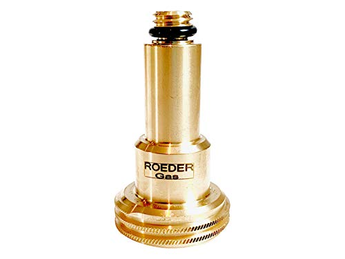 ROEDER-Gas Acme LPG Adapter M14 14mm lang 80mm aus Messing von ROEDER-Gas