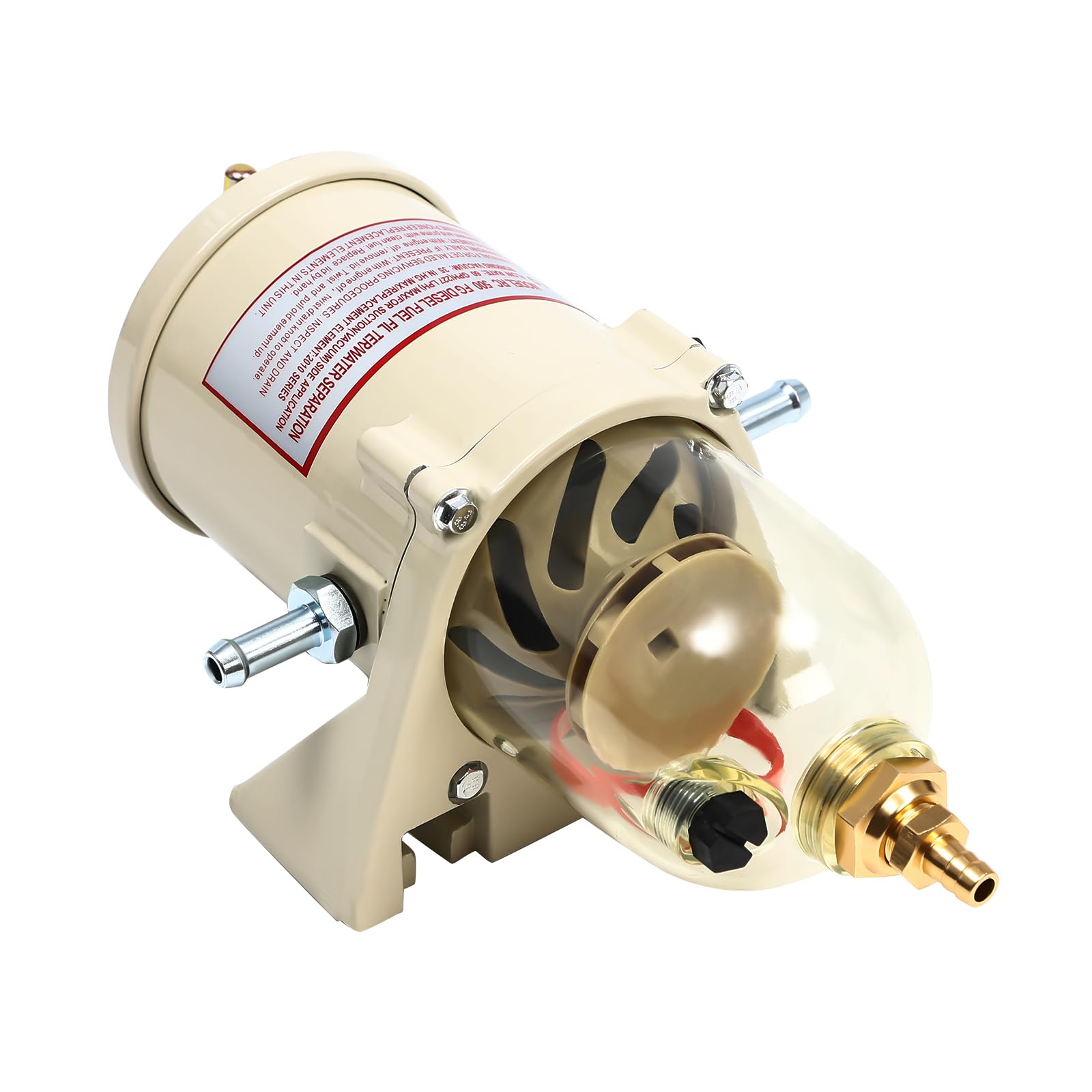 ROGONPDK Diesel Kraftstofffilter Wasserabscheider Wasser Trennfilter Kit 500FG 500FH Diesel Marine Lkw Benzin Racor Filter Filter Ol Wasser mit Bolzen 60GPH ROGONPDK Diesel Kraftstofffilter Wasserabscheider Wasser Trennfilter Kit 500FG 500FH Diesel Marine Lkw Benzin Racor Filter Filter Ol Wasser mit Bolzen 60GPH von ROGONPDK