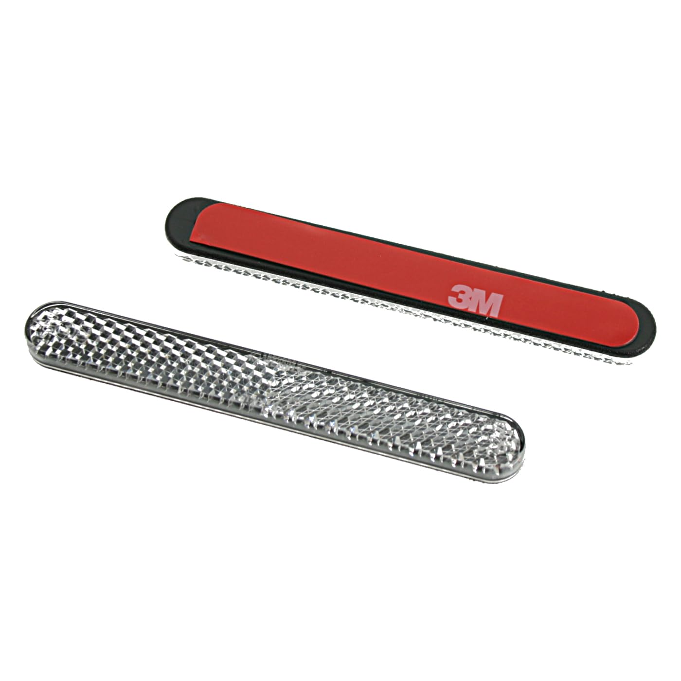 2 x Gabel-Reflektor weiß randlos 100x13mm selbstklebend Katzenauge Fahrrad Bike Roller Quad E-geprüft 2 x Gabel-Reflektor weiß randlos 100x13mm selbstklebend Katzenauge Fahrrad Bike Roller Quad E-geprüft von ROGX