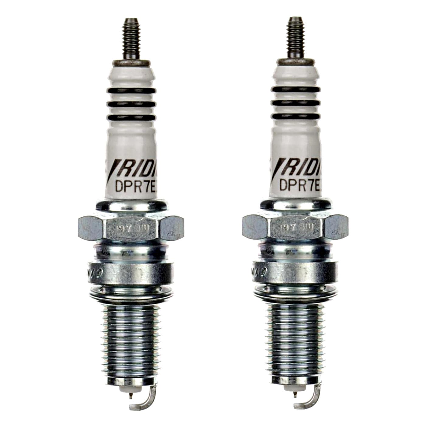 2 x Iridium Zündkerze passend für Yamaha XVS 650 Drag Star Bj. 1997-2003 von ROGX