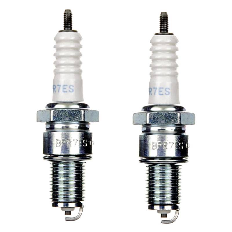 2 x Zündkerze passend für Yamaha XV 535 Virago Bj. 1988-2000 von ROGX