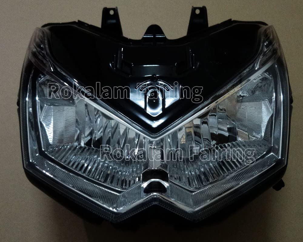 Motorrad Ersatz Head Light Lampe Montage für Kawasaki Z1000 2010 2011 2012 2013 Z 1000 Scheinwerfer Frontlight von ROKALAM