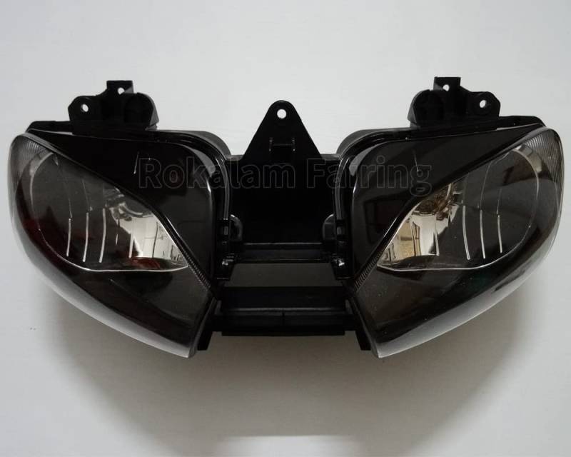 Motorrad-Frontscheinwerfer für Yamaha YZFR6 1999 2000 2001 2002 YZF-R6 YZF 600 R6 Scheinwerfer Lampe Montage Moto Teile von ROKALAM