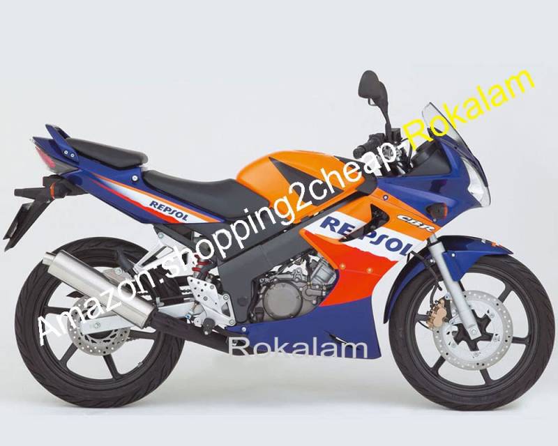 Motorradverkleidungsset für CBR125R 02-06 CBR125RR CBR 125R 125RR CBR125 R 2002 2003 2004 2005 2006 Motorradverkleidungs-Set von ROKALAM