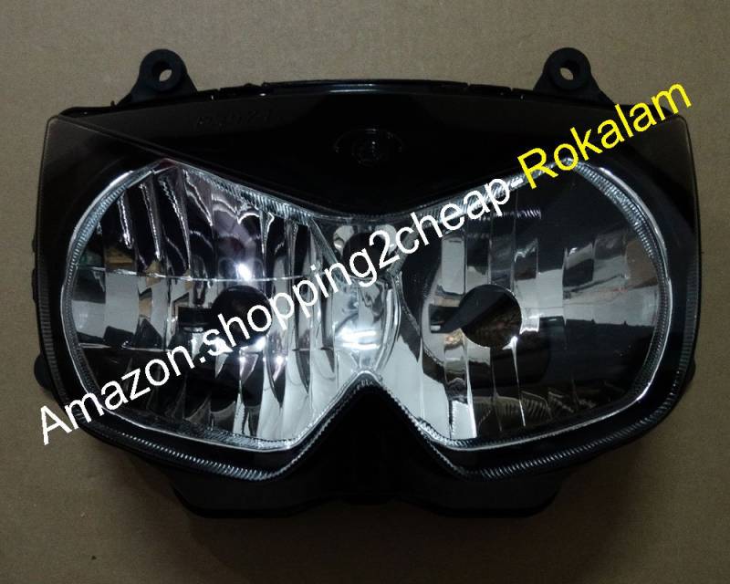 Scheinwerfer Scheinwerfer für Kawasaki Ninja Saiten 250R EX250 2008 2009 2010 2011 2012 EX Head Light Lampe Motorrad Zubehör von ROKALAM