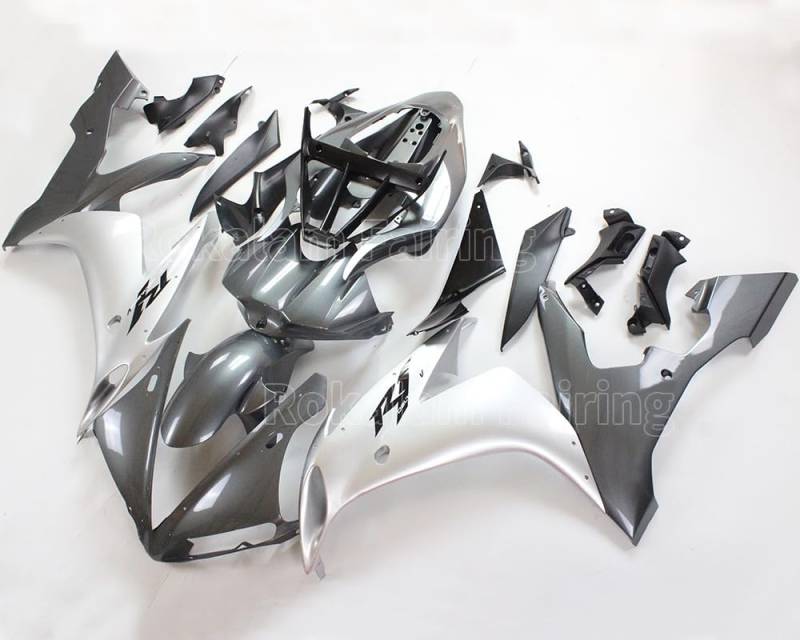 YZF-R1 04–06 Verkleidungsset für Yamaha YZF R1 04 05 06 YZF1000 2004 2005 2006 YZFR1 1000 R 1 silbergrau ABS Sportbike Verkleidung Kit (Spritzguss) von ROKALAM