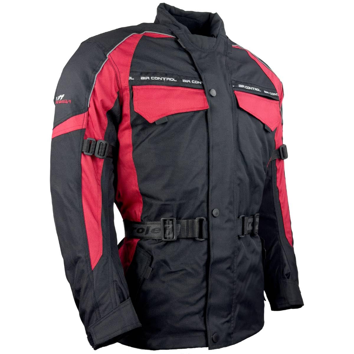 Roleff Racewear Motorradjacke Reno RO 70i, Schwarz/Rot, Größe XL Roleff Racewear Motorradjacke Reno RO 70i, Schwarz/Rot, Größe XL von Roleff