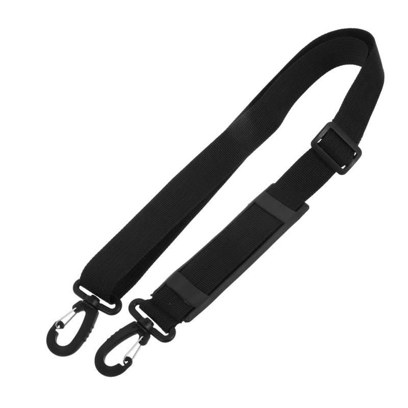 ROMISBABA Verstellbarer Taschengurt Breiter Geldbeutelgurt Für Handtaschen Umhängetaschengurte Schwarzes Nylon Universelle Passform von ROMISBABA