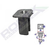 ROMIX Clip, Stoßfänger C70318  TOYOTA,LEXUS,Camry Limousine (_V4_),Corolla Limousine (_E18_, ZRE1_),Camry Limousine (_V5_),Avalon Limousine (_X4_) von ROMIX