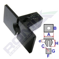 ROMIX Clip, Zier-/Schutzleiste 15509 1H0853947 ROMIX Clip, Zier-/Schutzleiste 15509 1H0853947 von ROMIX