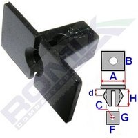 ROMIX Clip, Zier-/Schutzleiste 15509 ROMIX Clip, Zier-/Schutzleiste 15509 von ROMIX