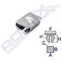 ROMIX Clip C60613  MERCEDES-BENZ,OPEL,190 (W201),E-Klasse Limousine (W124),Corsa B Schrägheck (S93),Omega B Limousine (V94),Omega B Caravan (V94) von ROMIX