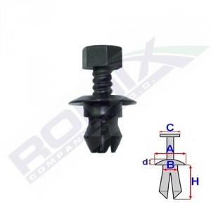 ROMIX Clip VW,AUDI C70176 3C0853934 ROMIX Clip VW,AUDI C70176 3C0853934 von ROMIX