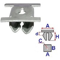 ROMIX Mutter C60370  OPEL,FIAT,Corsa D Schrägheck (S07),ZAFIRA B (A05),Corsa C Schrägheck (X01),Meriva A (X03),Astra H Schrägheck (A04) von ROMIX