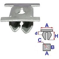 ROMIX Mutter C60370  OPEL,FIAT,Corsa D Schrägheck (S07),Corsa C Schrägheck (X01),ZAFIRA B (A05),Meriva A (X03),Astra H Caravan (A04) von ROMIX