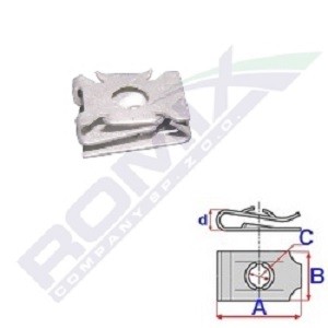 ROMIX Mutter VW,AUDI,SKODA C60580 N90959101 von ROMIX