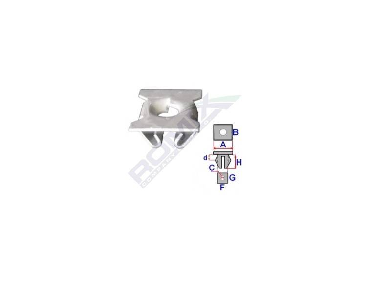 ROMIX Mutter VW,SKODA,SEAT C60303 N10305502 von ROMIX