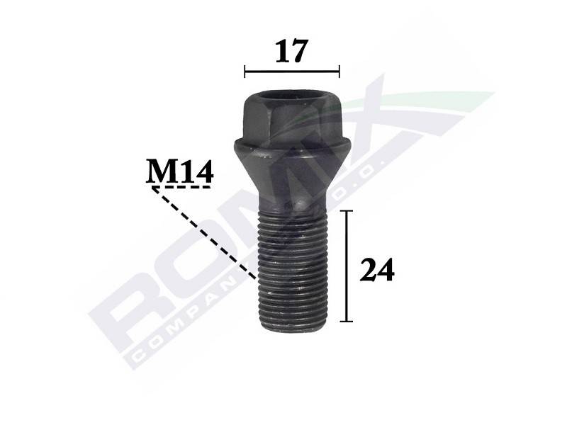ROMIX Radschrauben BMW,TOYOTA,MINI C70600 36136890324,36136774896,36136781151 Radschraube von ROMIX