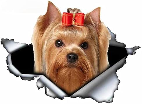 ROMOER 2pcs 3D Hund Zorntierauto Aufkleber Fenster Stoßfänger Vinyl Wasserdicht ROMOER 2pcs 3D Hund Zorntierauto Aufkleber Fenster Stoßfänger Vinyl Wasserdicht von ROMOER
