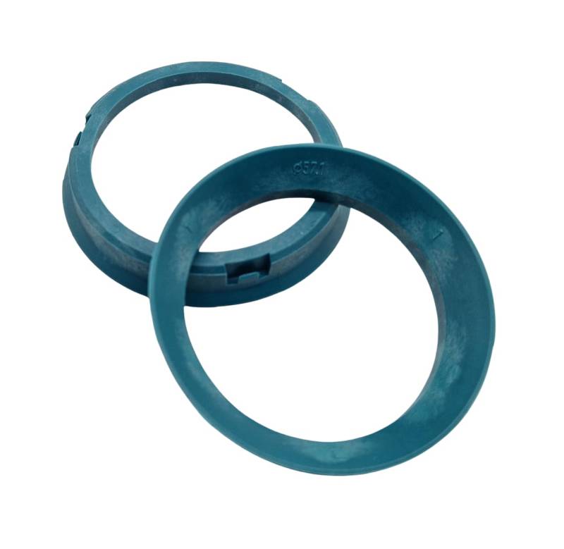 RONAL 1x Zentrierring 68,0-57,1/68 auf 57,1 Zentrierringe kompatibel mit Ronal Felgen Patinagrün von Ronal