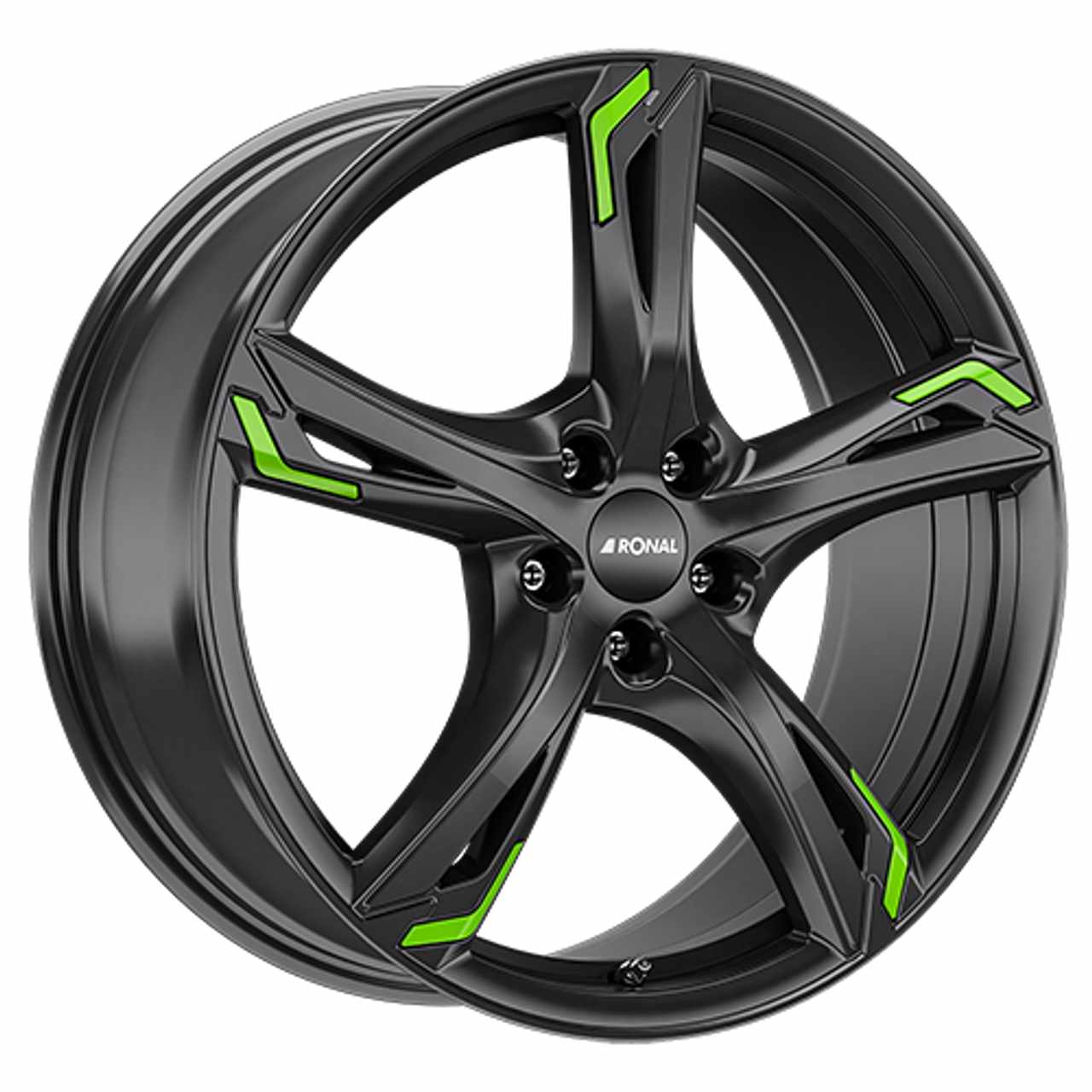 RONAL RONAL R62 GREEN jetblack 7.5Jx17 5x114.3 ET40 von RONAL