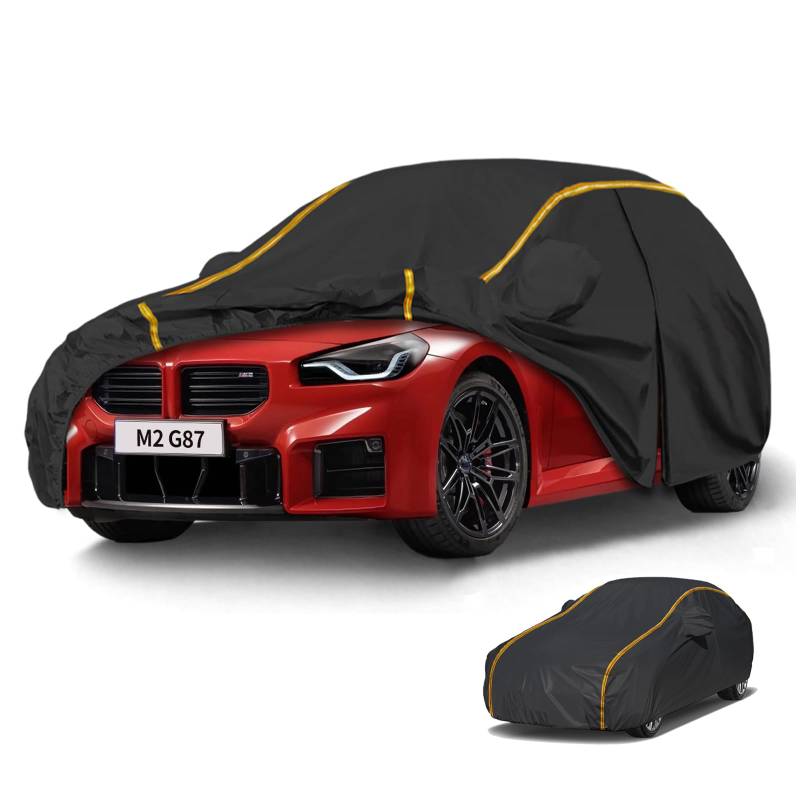 Autoabdeckung für 𝐁𝐌W M2 G87 Coupe(2022-2023),Autoabdeckung Winter Atmungsaktiv, Staubdicht, Kratzfest, Vollgarage Autoplane |4750x1850x1500 mm von RONGESAEFS