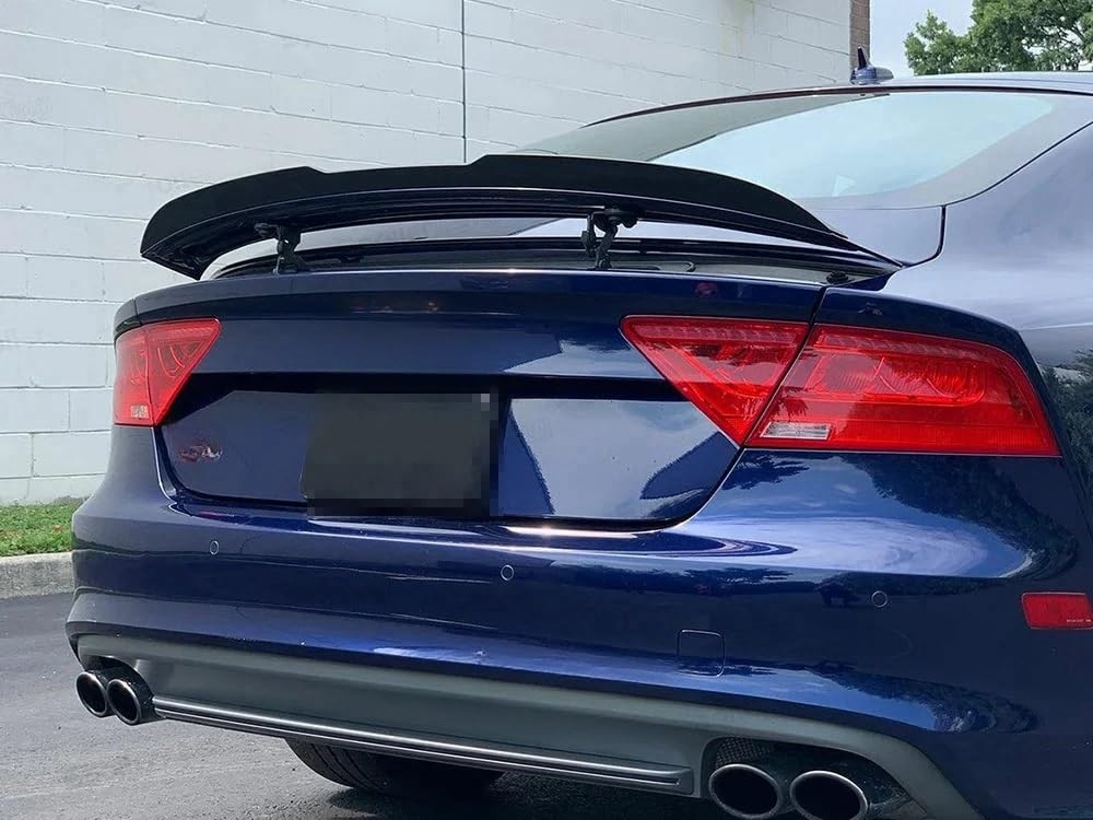 Heckspoiler Autos Für A7 S7 RS7 2013–2018, Heckspoiler, ABS-Kunststoff, unlackiert, glänzend schwarz, Heckspoiler, Kofferraum-Kofferraum-Flügelspoiler Heckspoiler Flügel Heckspoiler Autos Für A7 S7 RS7 2013–2018, Heckspoiler, ABS-Kunststoff, unlackiert, glänzend schwarz, Heckspoiler, Kofferraum-Kofferraum-Flügelspoiler Heckspoiler Flügel von RONGHYL