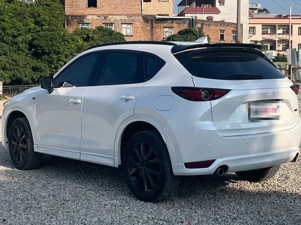 Heckspoiler Autos Für CX5 Für CX-5 2017-2023 ABS-Kunststoff glänzend schwarz Carbonfaser-Look Heckspoiler Kofferraum-Boot-Flügelspoiler Heckspoiler Flügel Heckspoiler Autos Für CX5 Für CX-5 2017-2023 ABS-Kunststoff glänzend schwarz Carbonfaser-Look Heckspoiler Kofferraum-Boot-Flügelspoiler Heckspoiler Flügel von RONGHYL