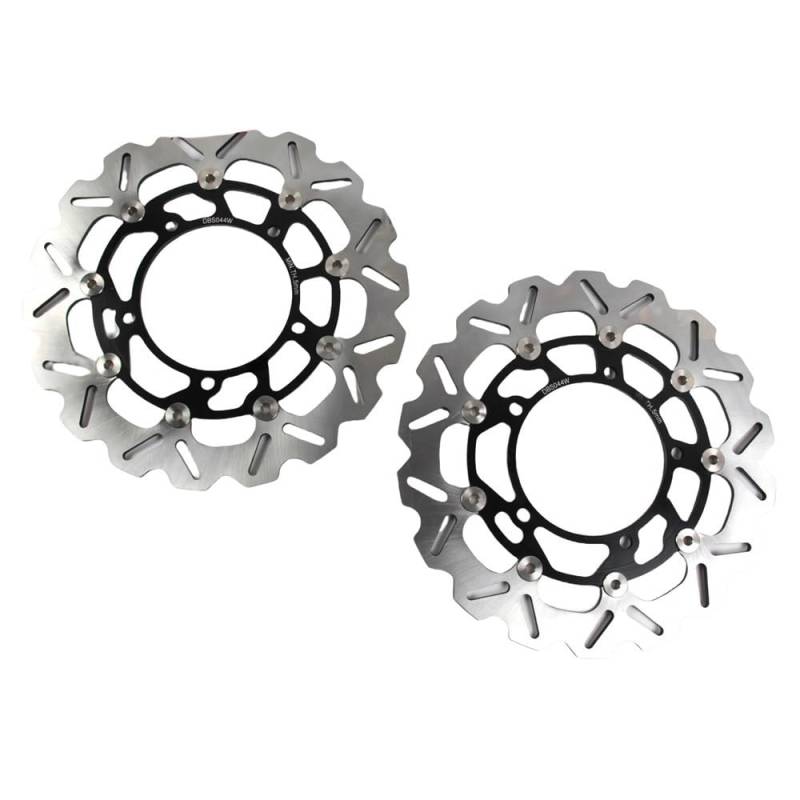 Motorrad Bremsscheiben Motorrad Volle Schwimmende Vordere Bremsscheibe Rotor Für GSX-S 750 GSX750S GSXS750 2015 2016 Bremsbeläge Bremsscheibe von RONGHYL