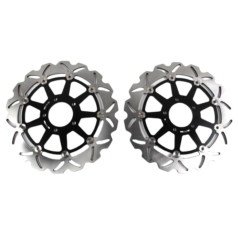 Motorrad Bremsscheiben Motorrad Vorne Hinten Bremsscheibe Rotoren Für GSX-R GSXR 1300 2005 2006 Für Hayabusa GSX R 1300 1999-2007 von RONGHYL