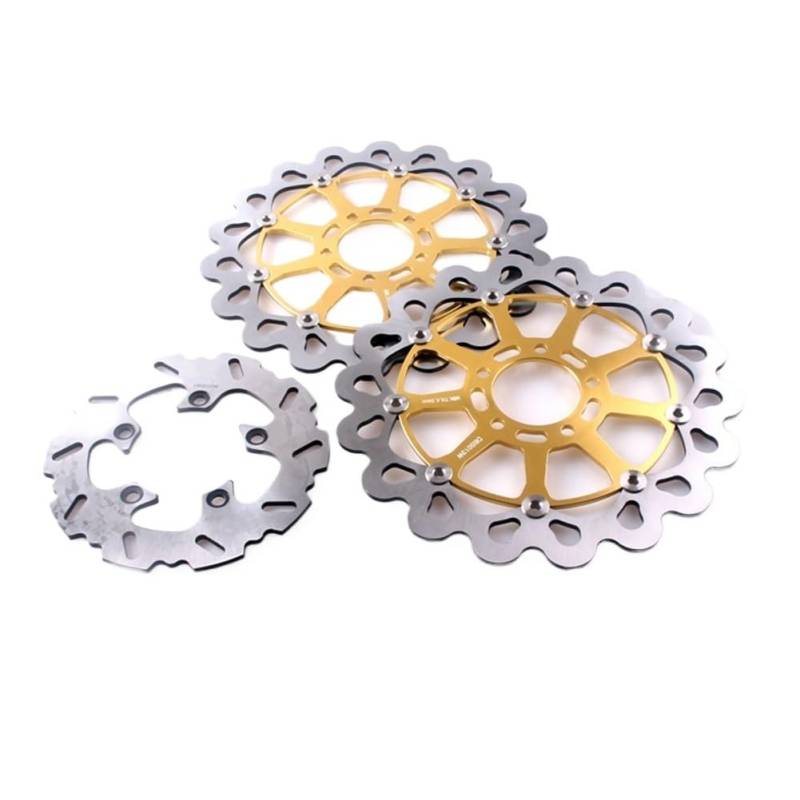 Motorrad Bremsscheiben Motorrad Zubehör Vorne Hinten Bremsscheibe Rotoren Für TL1000R GSXR 600 750 TL1000S GSXR600 GSXR750 von RONGHYL